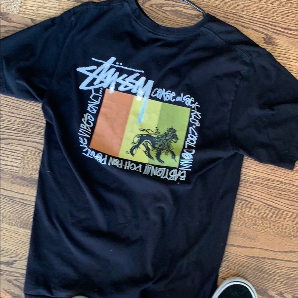 🔥 Stussy Black T-Shirt Size Medium 🔥
